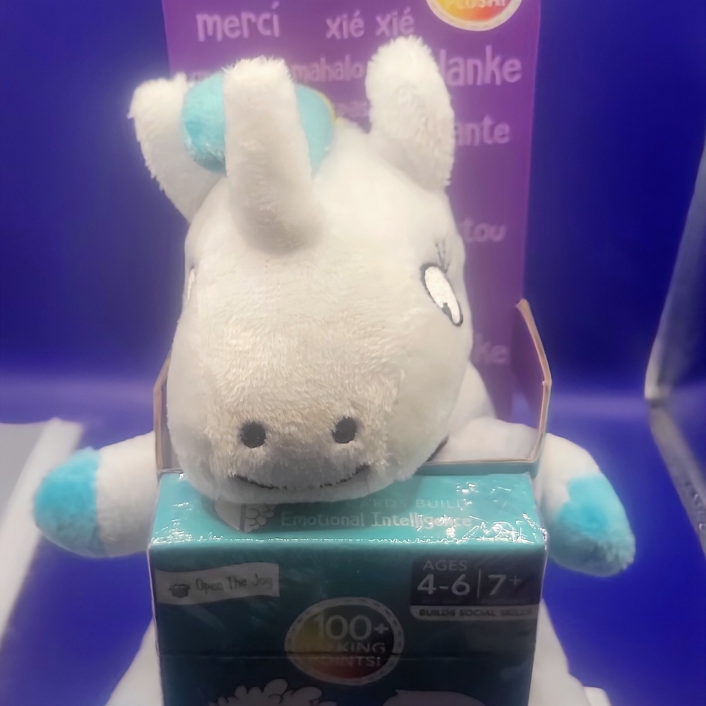 LETS TALK Cards With Unicorn Plush  7"                      #Education #Teachers